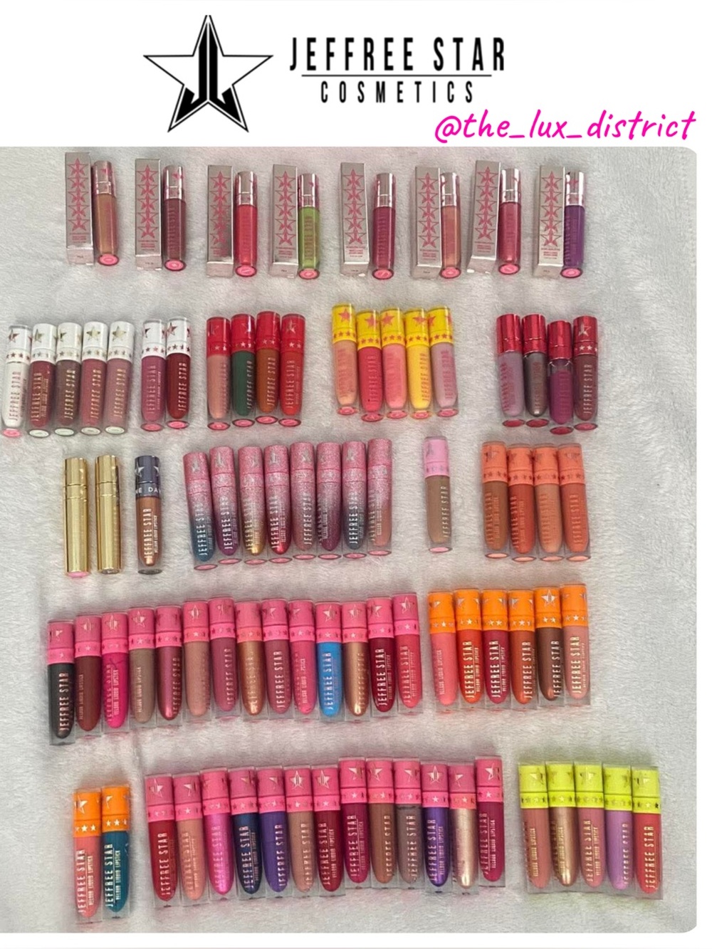 Jeffree Star Velour Liquid Lipstick Limited Edition Collections